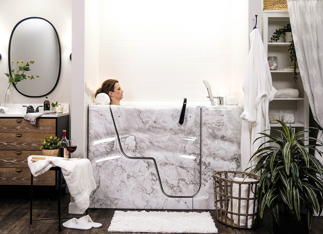 Dream Spa Walk-in Bathtub for independent at-home bathing